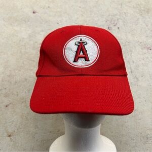 Vintage Nike LA Angles Embroidered Logo Baseball Cap Red Men’s One Size Fits All